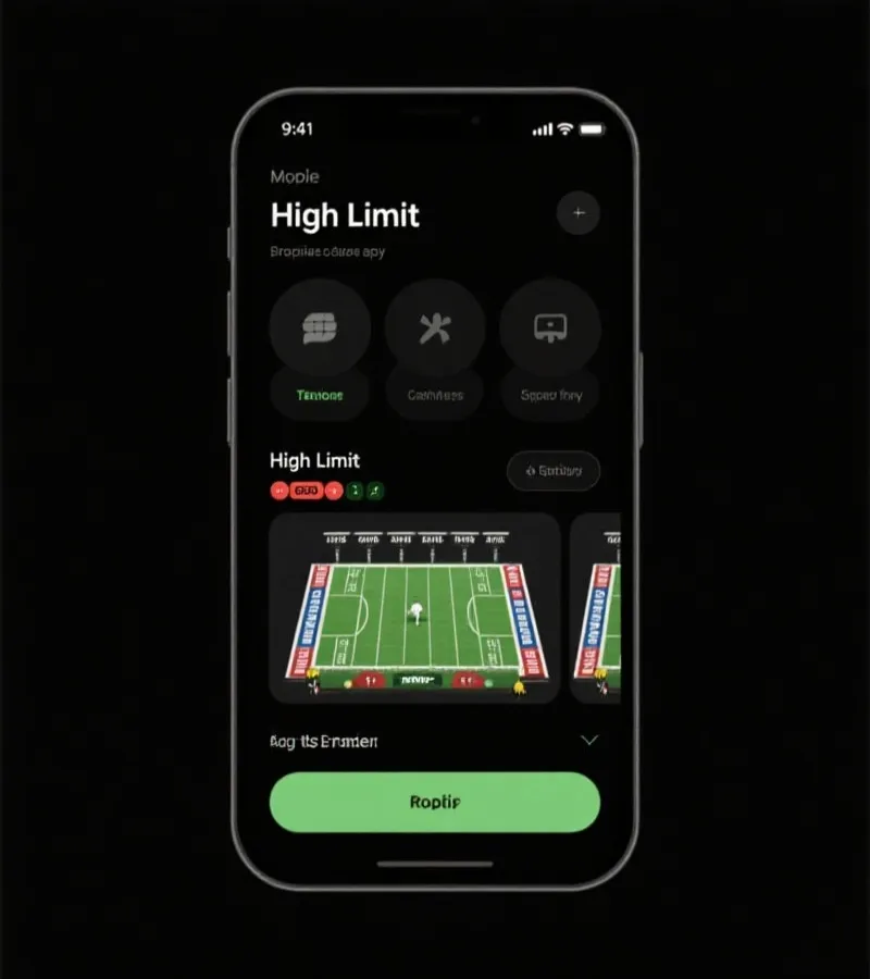 VIP Betting Interface